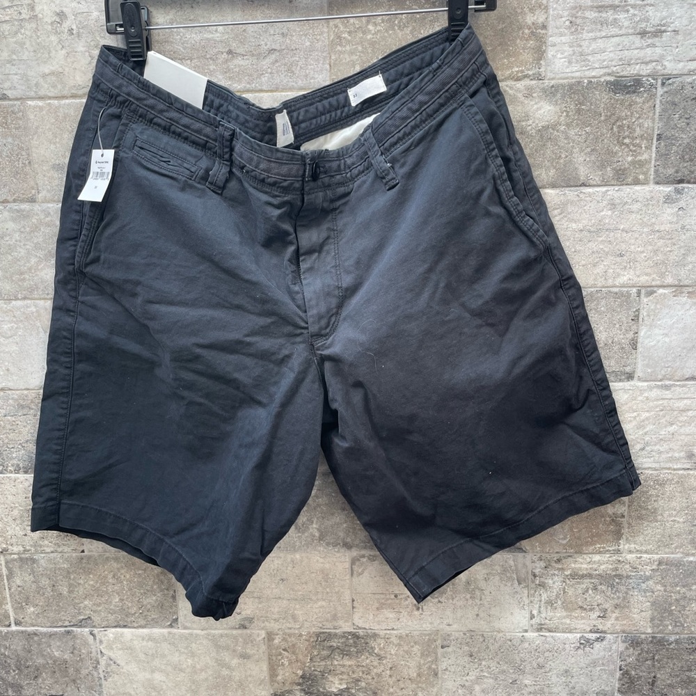❤️ GAP MENS BLACK 10” VINTAGE SHORTS SIZE 34 NEW